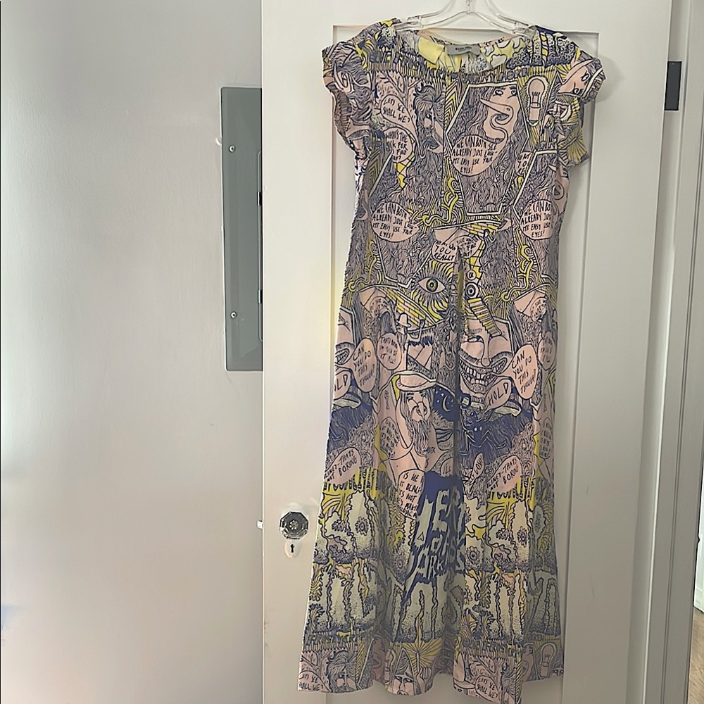 Rachel Comey Chatter Graphic Print Women's Dress